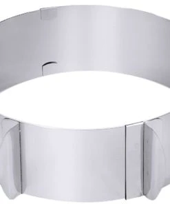 3x Contacto Tortenring Aus Edelstahl. Verstellbar. Höhe: 6 Cm. Ø Min: 16.5 Cm / Max: 32 Cm -Schneider-Geschäft 00b1ff42 deb4 4343 a542 0e1e7fff9325