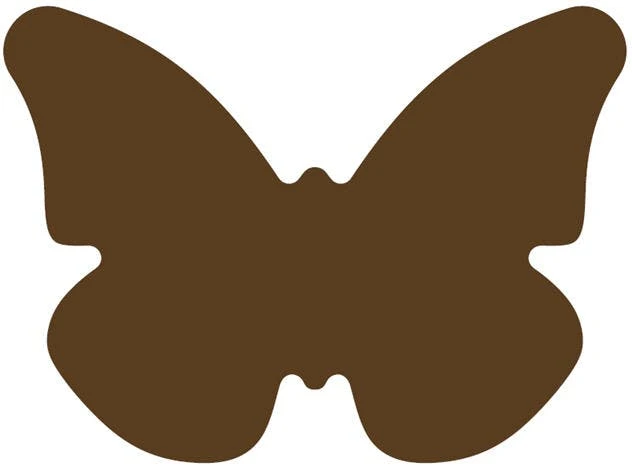 Null Schokoladenkamm, Edelstahl, Schmetterling 60 Mm 4 Null Schokoladenkamm, Edelstahl, Schmetterling 60 Mm – Bild 4