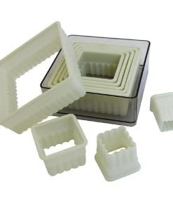 Schneider® Schneider Viereckige Ausstechformen Gerillt, Packungsinhalt: 9 Stück 12 Schneider® Schneider Viereckige Ausstechformen Gerillt, Packungsinhalt: 9 Stück -Schneider-Geschäft 0e3b9fab cb55 427d 94c0 444379598253