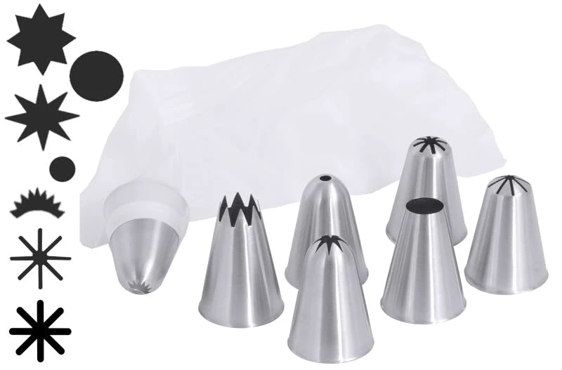 Null Westmark Garnierkünstler Garnierspritze Tortenspritze Sahnespritze Spritztüllen 4 Null Westmark Garnierkünstler Garnierspritze Tortenspritze Sahnespritze Spritztüllen – Bild 4