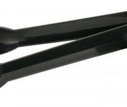 6x Contacto Allzweckzange. Schwarz. Polycarbonat. Länge: 31 Cm