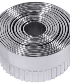 2x Contacto Ausstechsatz, Rund, Glatt 12-teilig, Edelstahl Durchmesser: 2,5 Cm - 10,5 Cm, Höhe: 5 Cm -Schneider-Geschäft 126ab376 6fdc 49fa a8cd 55f4a5c783bb 2