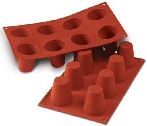 Null Silikonform, Backform, Babà 35 Mm, Silikomart 3 Null Silikonform, Backform, Babà 35 Mm, Silikomart – Bild 3