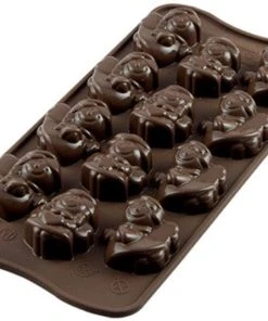 Null Silikonform, Schokoladenform, Backform Engel Silikomart