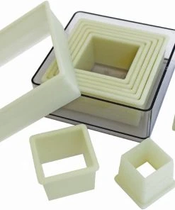 Esmeyer 1 X SCHNEIDER Ausstechersatz Quadrat, Glatt 0