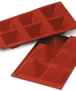 Null Silikonform, Backform, Pyramide 71 X 71 X 40mm, Silikomart