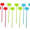 FACKELMANN 27030 Cocktailspieße Picker Palme Tropical Rio Party | 12 Stück |