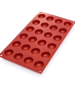 Was-germany WAS Germany - Petit Four Cake Pan 31 Red, 15 Formen, Ø 4 Cm, Silikon (3170015) -Schneider-Geschäft 210c11df 37ba 401e a424 468889e43df1 1