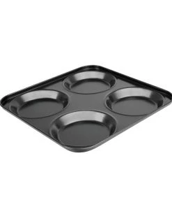 Vogue Antihaftbeschichtete Yorkshire-Pudding-Formen 4 Formen