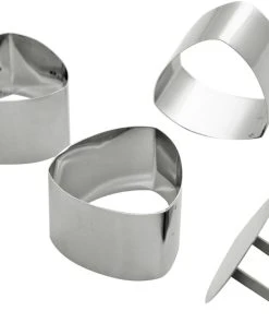 Esmeyer 1 X SCHNEIDER Schaumspeiseringe-Set / Rechteck Abger. Edelstahl 68 Mm -Schneider-Geschäft 365e82b3 9c1a 47ef 8884 f5a68e753f16