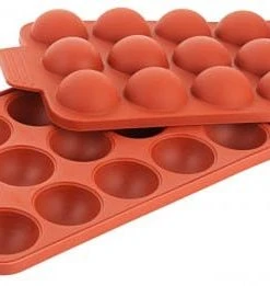 Contacto 3x Silikon-Backmatte. HALBKUGEL Mit 15 Formen Aus Reinem Silikon. Format: 30 X 17.5 Cm Durchmesser: 4 Cm. Höhe: 2 Cm -Schneider-Geschäft 48910731 ff23 4d58 880a 907eebed5cc1 2