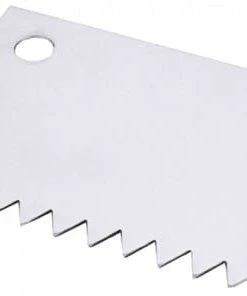 Contacto 6x Kammschaber Aus Edelstahl 18/10, Hochglänzend, Mit Aufhängeloch, Mit Elf 10 Mm