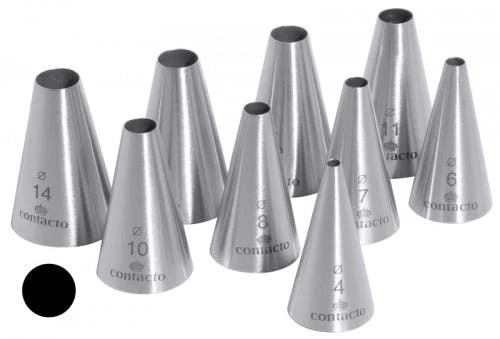 2x Contacto Ersatzschraube Mit 4 Mm Durchlass Für Fondant-/Likörtrichter, Edelstahl 3 2x Contacto Ersatzschraube Mit 4 Mm Durchlass Für Fondant-/Likörtrichter, Edelstahl – Bild 3