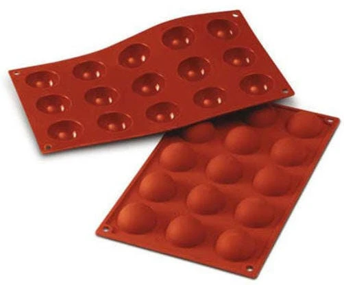 Null Silikonform, Backform, Petit-Fours 40 Mm, Silikomart 2 Null Silikonform, Backform, Petit-Fours 40 Mm, Silikomart – Bild 2