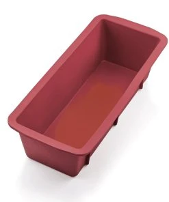 Was-germany WAS Germany - Brot-/Königskuchen Cake Pan 31 Red, 26 X 10 X 7 Cm, Silikon (3177260)