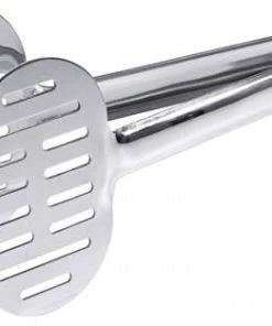 Contacto 4x Fischzange Längs Perforiert, Aus Edelstahl, Hochglänzend Schaufelmaß: 11 Cm X6,5
