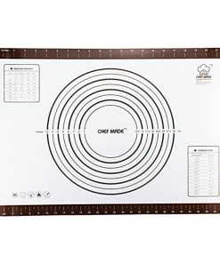 Null CHEFMADE | 2er Set Silikonspachtel | 280 & 204mm | Gelb & Braun | Teigschaber | Backzubehör | Backhelfer | Silikon -Schneider-Geschäft 56b38df4 ccdf 4f47 80c4 fa7eb196e6bf 6