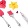 Null 14-tlg. Backbox Mit Teigschaber Garnierstift Backpinsel Ausstecher Rezepte