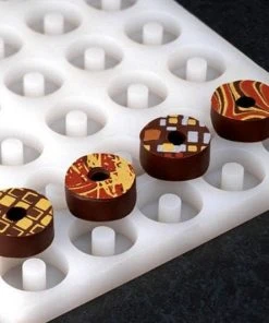 Null Silikonform Für Pralinen, Kringel, Ring