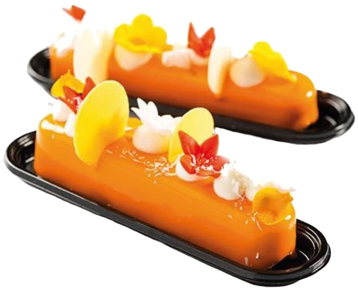 Null Dessertset Eclair, Silikonform, Silikomart, 13 X 2,5 X 2,5 Cm 6 Null Dessertset Eclair, Silikonform, Silikomart, 13 X 2,5 X 2,5 Cm – Bild 6