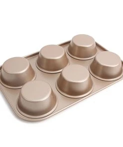 Null CHEFMADE | 6er Brownieblech | 266x181x41mm | Champagnergold | Antihaft- & Silikonbeschichtet | Blondieblech | Muffinblech | Minikuchen | Partykuchen 11 Null CHEFMADE | 6er Brownieblech | 266x181x41mm | Champagnergold | Antihaft- & Silikonbeschichtet | Blondieblech | Muffinblech | Minikuchen | Partykuchen -Schneider-Geschäft 7014cb92 2a44 4baf 90f7 1bcb479820b2