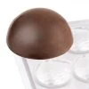 2x Contacto Pralinenform Kugel 27,5 X13,5x 2,5 Cm Große Formplatten Aus Polycarbonat