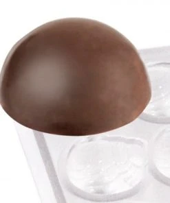 2x Contacto Pralinenform Kugel 27,5 X13,5x 2,5 Cm Große Formplatten Aus Polycarbonat