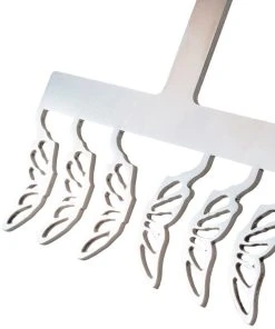 Null Schokoladenkamm, Edelstahl, Schmetterling 60 Mm