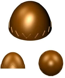 Null Silikonform Für Pralinen, Rund 6 Null Silikonform Für Pralinen, Rund – Bild 6