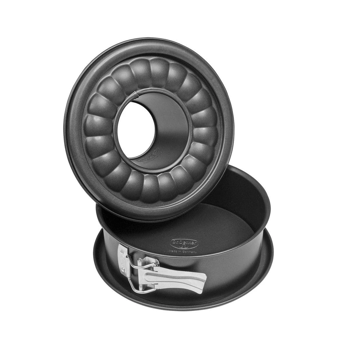 Null Dr. Oetker Springform Mit Flach- Und Rohrboden 26 Cm Antihaftbeschichtet 2 Null Dr. Oetker Springform Mit Flach- Und Rohrboden 26 Cm Antihaftbeschichtet – Bild 2