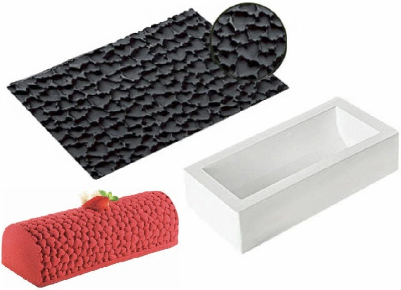 Null Backset Love, Silikonform, Silikomart, 25 X 9 X 7 Cm 1 Null Backset Love, Silikonform, Silikomart, 25 X 9 X 7 Cm