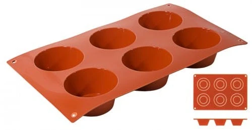 Metro-professional METRO Professional Brioche Backform, 30 X 17.5 Cm, Silikon, Orange 7 Metro-professional METRO Professional Brioche Backform, 30 X 17.5 Cm, Silikon, Orange – Bild 7