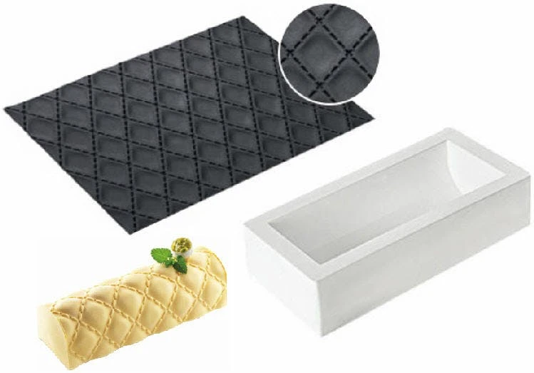 Null Backset "Tablette", Silikonform, Silikomart, 25 X 9 X 7 Cm 5 Null Backset "Tablette", Silikonform, Silikomart, 25 X 9 X 7 Cm – Bild 5