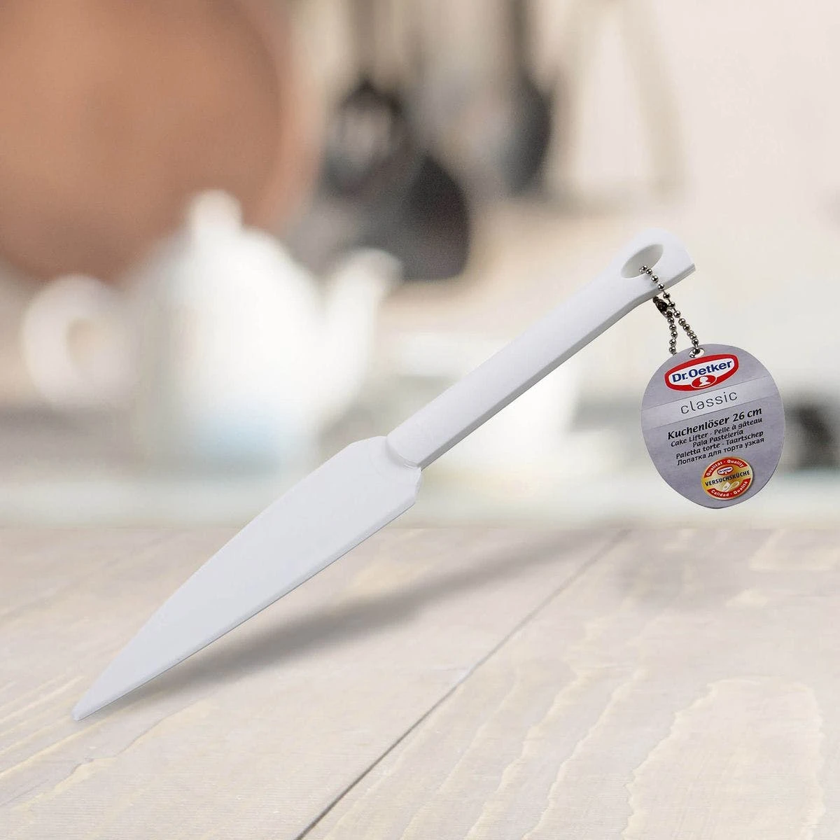 Null Dr. Oetker Kuchenlöser Kuchentrenner Teigschaber Tortenlöser Backzubehör 6 Null Dr. Oetker Kuchenlöser Kuchentrenner Teigschaber Tortenlöser Backzubehör – Bild 6