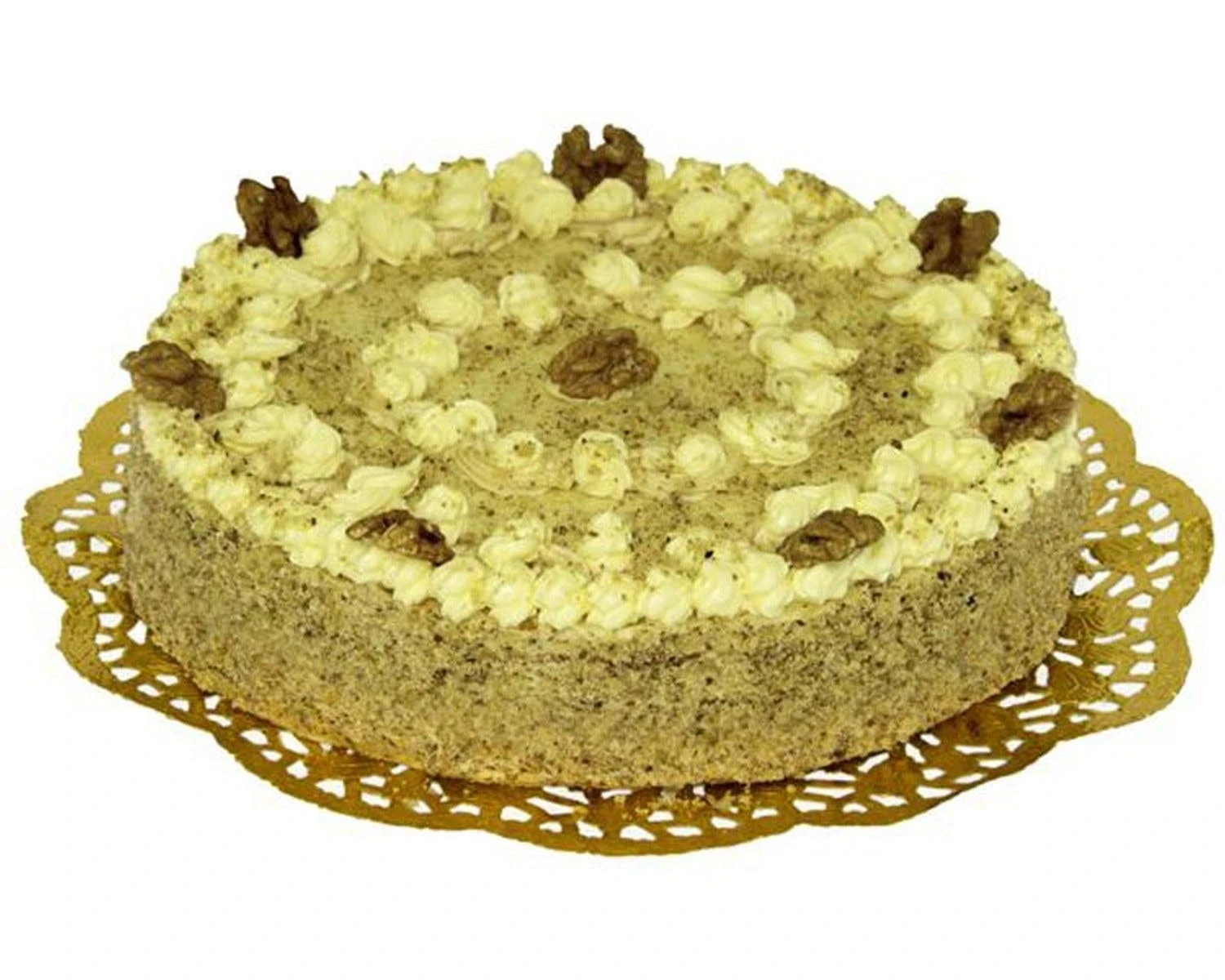 1-pack 16x Deko-Tortenspitzen Rund Gold O 36 Cm 6 1-pack 16x Deko-Tortenspitzen Rund Gold O 36 Cm – Bild 6