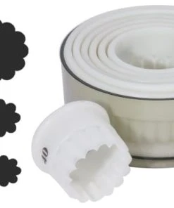 Contacto Ausstecher, Rund, Gewellt, Exoglass