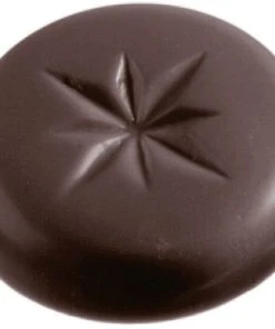 Esmeyer 1 X SCHNEIDER Schokoladen-Form Keks- Rund Mit Stern - K Ø30x7