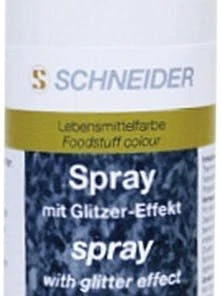 Esmeyer 1 X SCHNEIDER Lebensmittel-Farbspray Gold 100 Ml