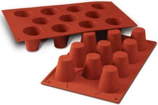 Null Silikonform, Backform, Babà 35 Mm, Silikomart 2 Null Silikonform, Backform, Babà 35 Mm, Silikomart – Bild 2