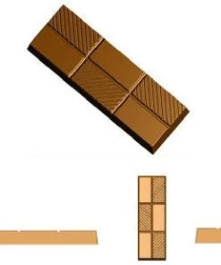 Null Schokoladenform Tafel