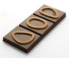 Null Schokoladenform Tafel