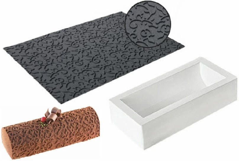 Null Backset "Tablette", Silikonform, Silikomart, 25 X 9 X 7 Cm 4 Null Backset "Tablette", Silikonform, Silikomart, 25 X 9 X 7 Cm – Bild 4