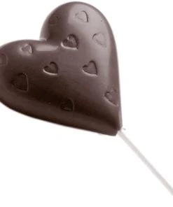 Esmeyer 1 X SCHNEIDER Schokoladen-Form 275x135 Mm Lolly Herz 54x63x12