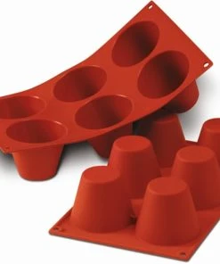 Esmeyer 1 X SCHNEIDER Silikonbackform Muffin Groß Ø 75 Mm / 60 Mm