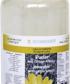 Esmeyer 1 X SCHNEIDER Lebensmittel-Puderfarbe Mit Glitzer- Effekt 25 G