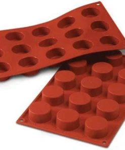 Null Silikonform, Backform, Petit-Fours 40 Mm, Silikomart