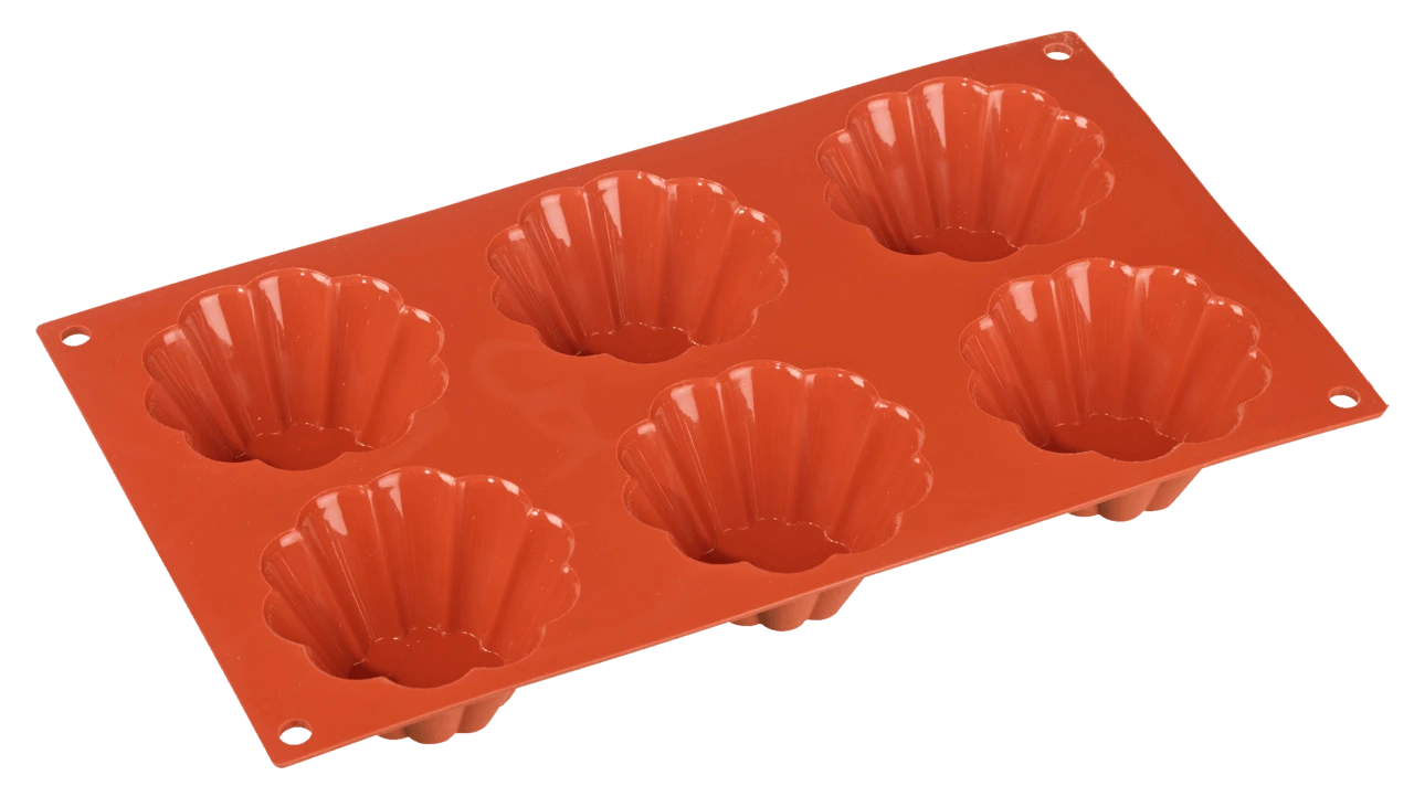 Metro-professional METRO Professional Brioche Backform, 30 X 17.5 Cm, Silikon, Orange 1 Metro-professional METRO Professional Brioche Backform, 30 X 17.5 Cm, Silikon, Orange