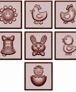 Esmeyer 1 X SCHNEIDER Schokoladen-Form 275x135 Mm 31x X 9K