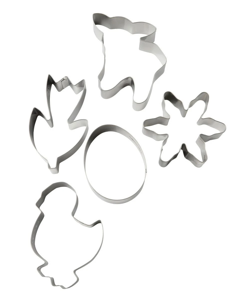 Null Zenker 5-tlg. Ausstecher Set Osterhase Ausstechform Keksausstecher Ostern 2 Null Zenker 5-tlg. Ausstecher Set Osterhase Ausstechform Keksausstecher Ostern – Bild 2