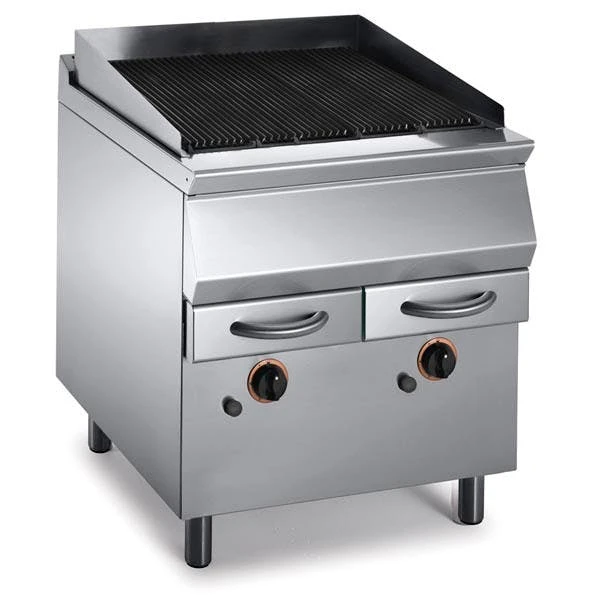 Null KBS Gas-Vaporgrill 11kW Mit Wasserbecken & Ablasshahn 2 Null KBS Gas-Vaporgrill 11kW Mit Wasserbecken & Ablasshahn â Bild 2